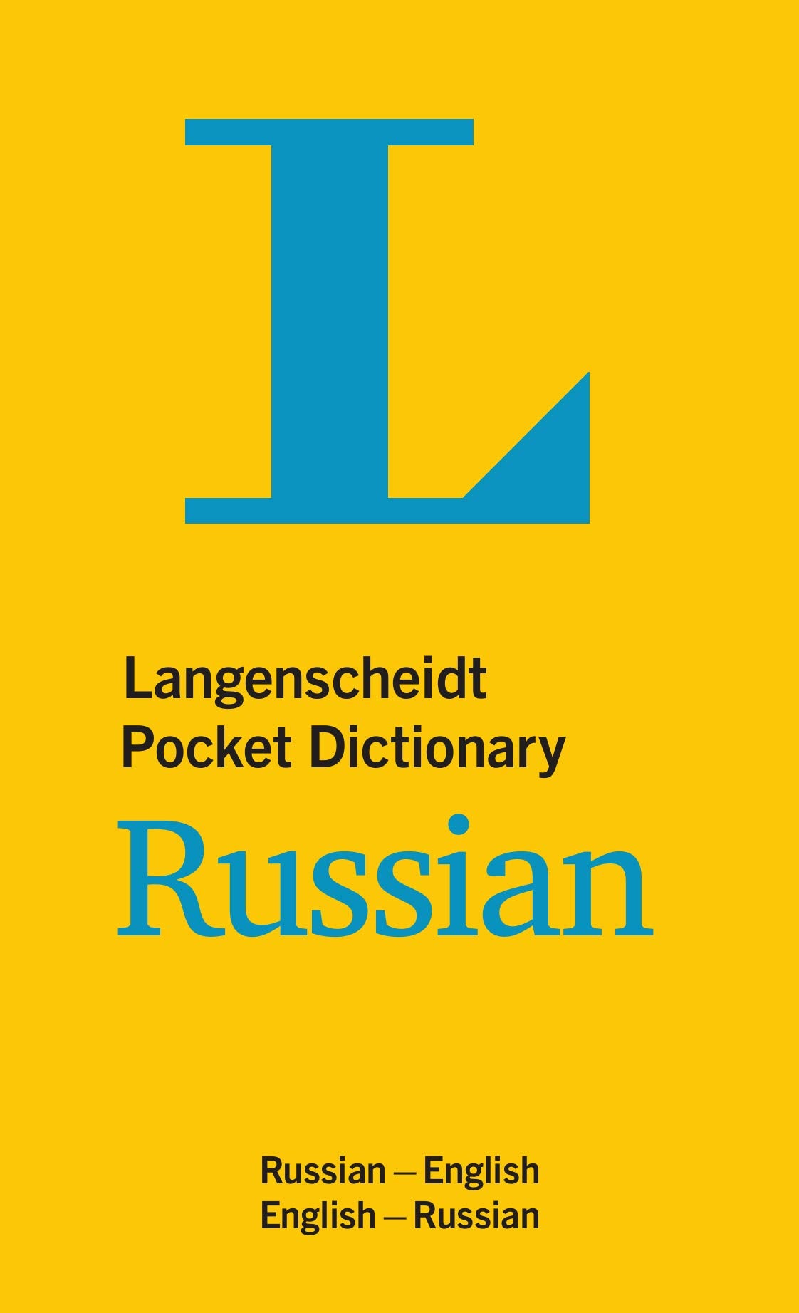 Langenscheidt Pocket Dictionary Russian: Russisch-Englisch/Englisch-Russisch (Langenscheidt Pocket Dictionaries) General education