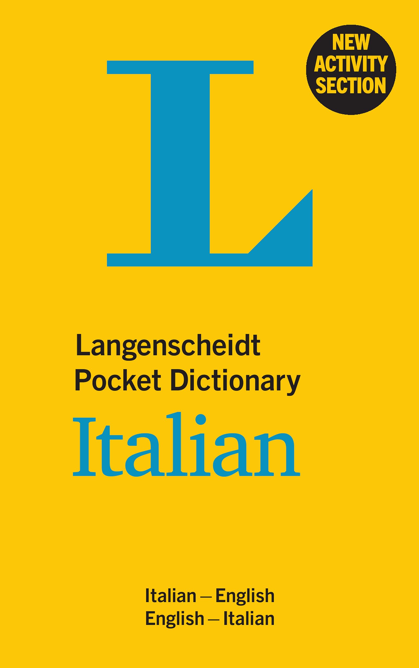 Langenscheidt Pocket Dictionary Italian General education