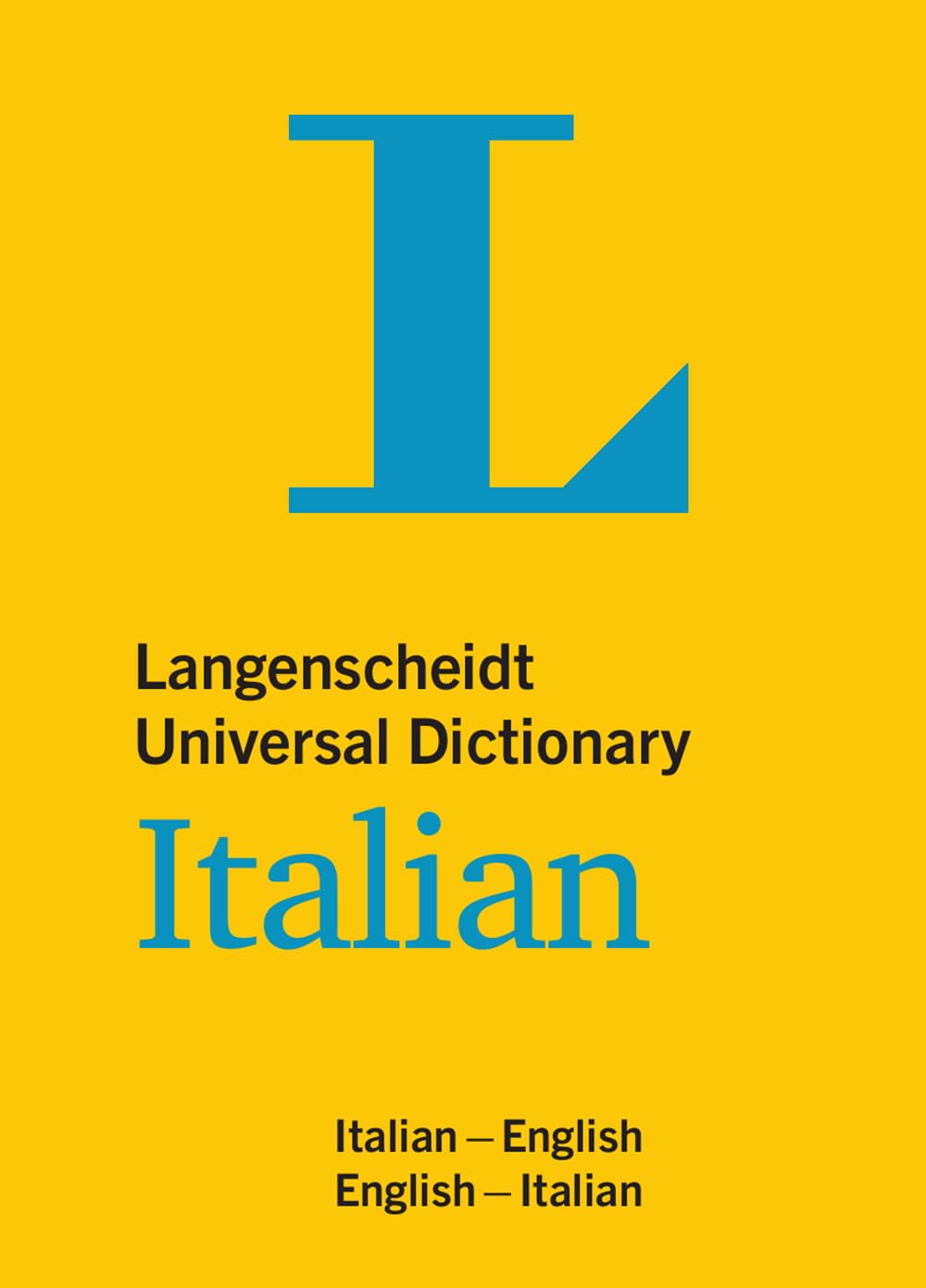 Langenscheidt Universal Dictionary Italian: Italian-English / English-Italian (Langenscheidt Universal Dictionaries) Leisure, Home & Garden