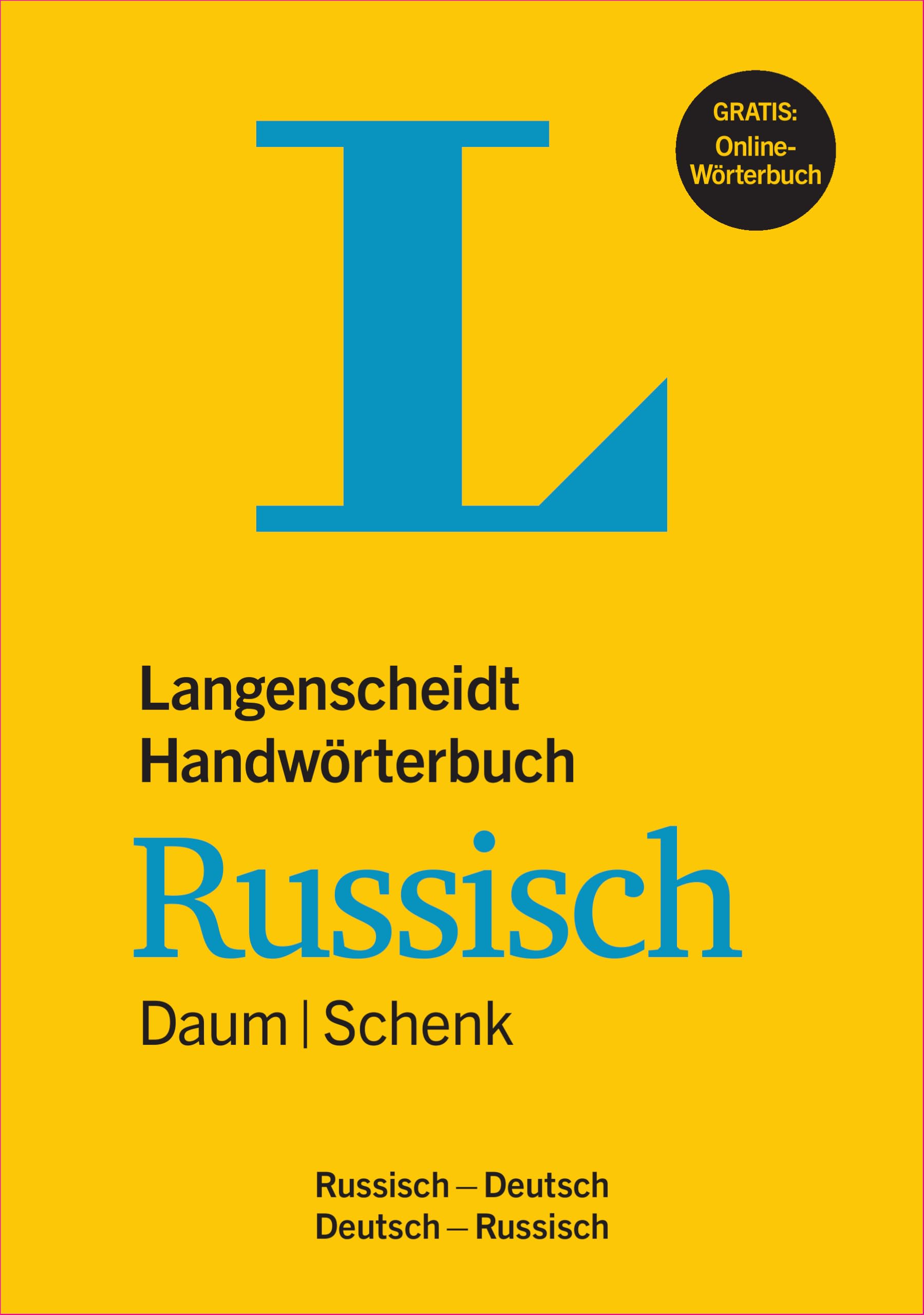 Langenscheidt Handwörterbuch Russisch Daum/Schenk - Buch mit Online-Anbindung General education