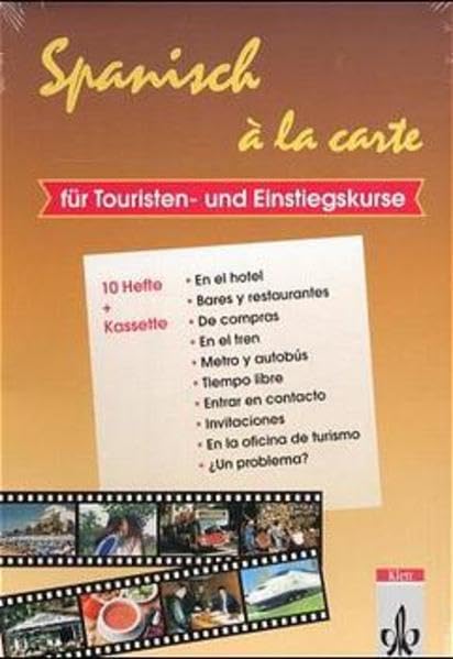Spanisch à la carte: Für Touristen- und Einstiegskurse Foreign Languages ​​& Dictionaries