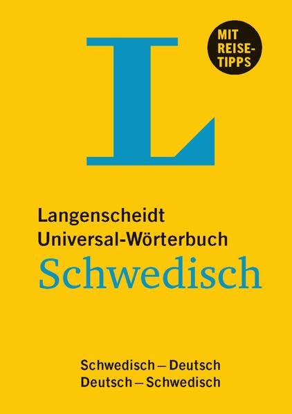 Langenscheidt Universal-Wörterbuch Schwedisch - mit Tipps für die Reise: Deutsch-Schwedisch/Schwedisch-Deutsch (Langenscheidt Universal-Wörterbücher) Leisure, Home & Garden