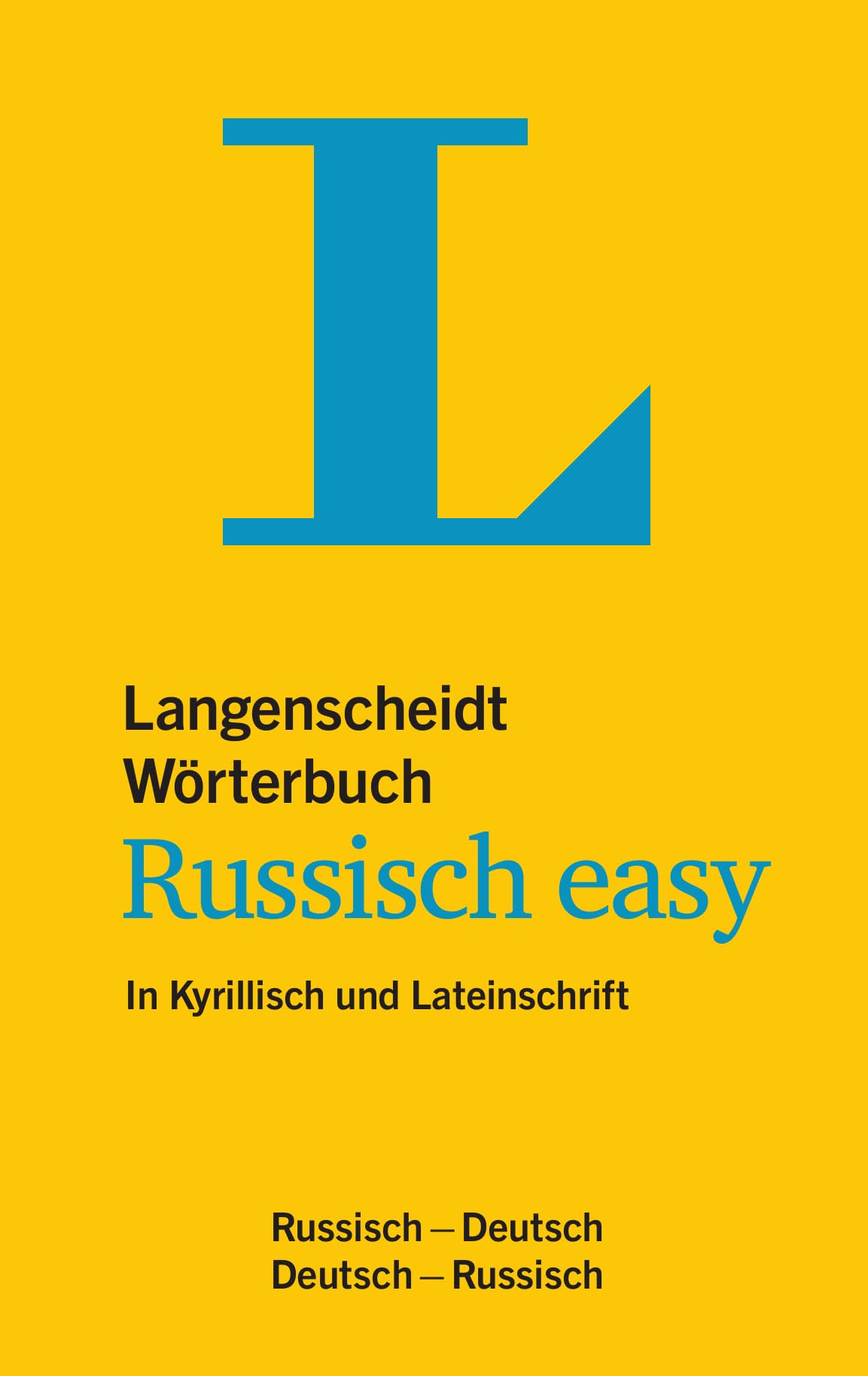 Langenscheidt Wörterbuch Russisch easy book