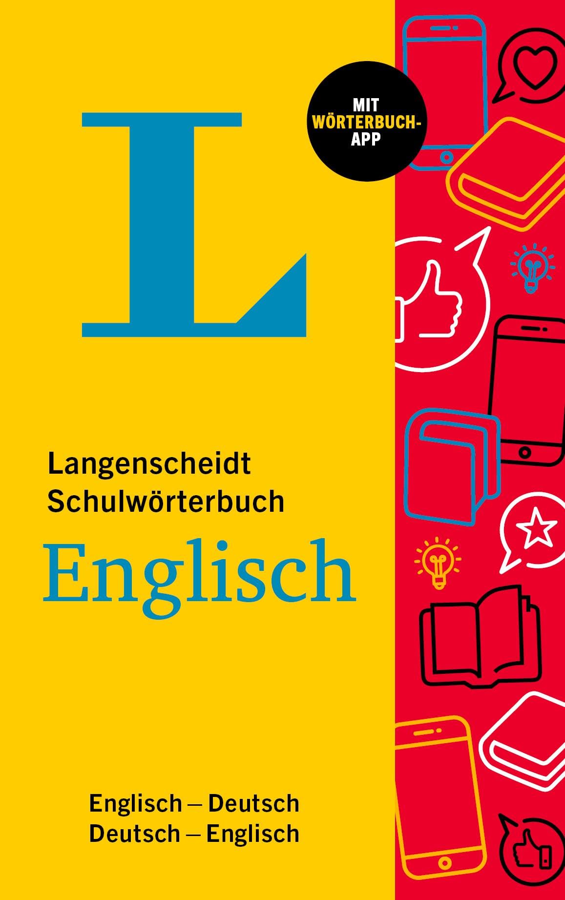 Langenscheidt Schulwörterbuch Englisch Professional & Reference Books