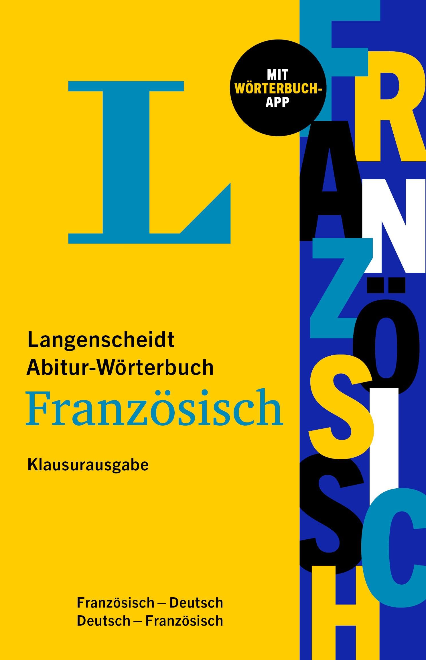 Langenscheidt Abitur-Wörterbuch Französisch - Klausurausgabe Foreign Languages ​​& Dictionaries