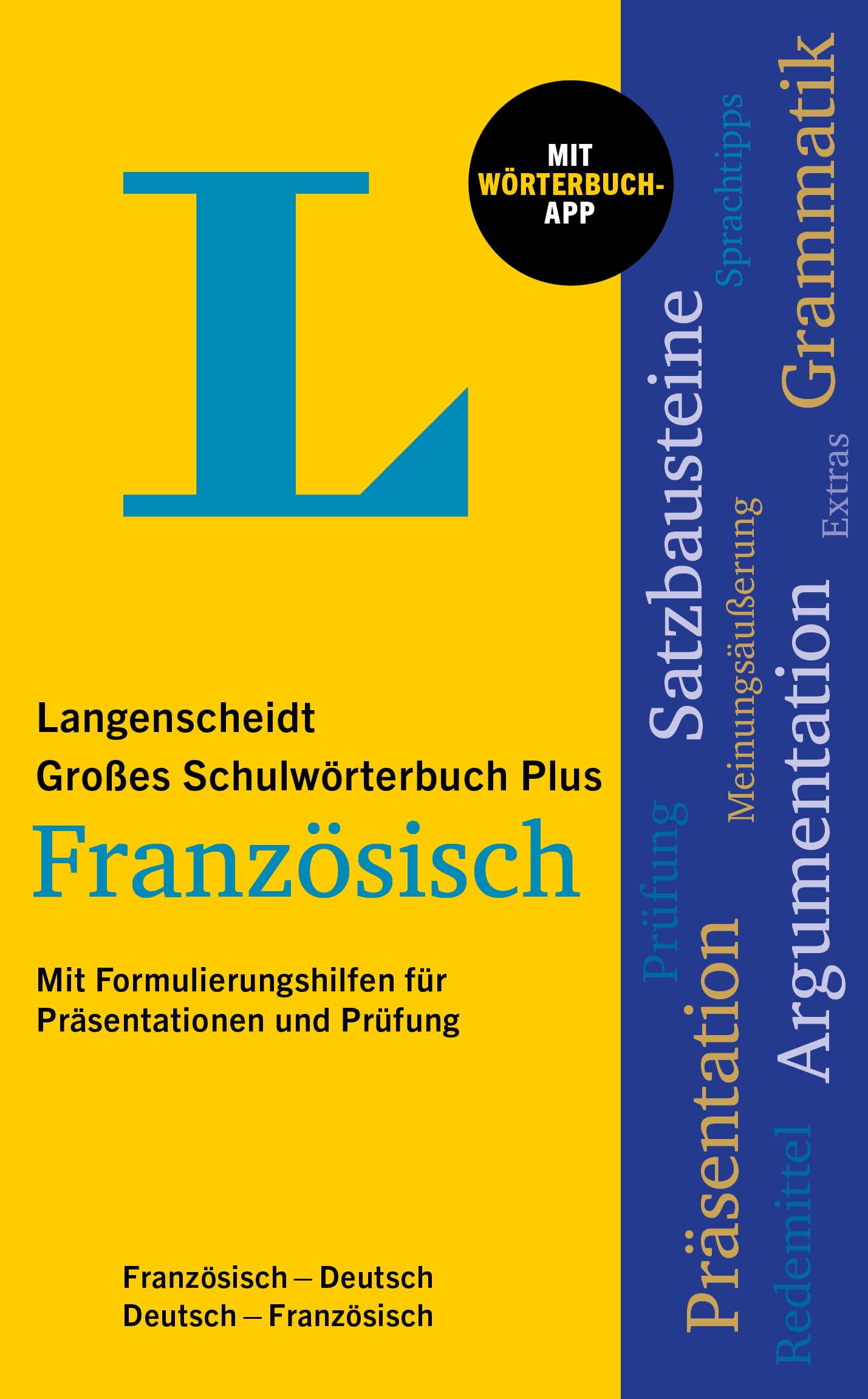 Langenscheidt Großes Schulwörterbuch Plus Französisch General education