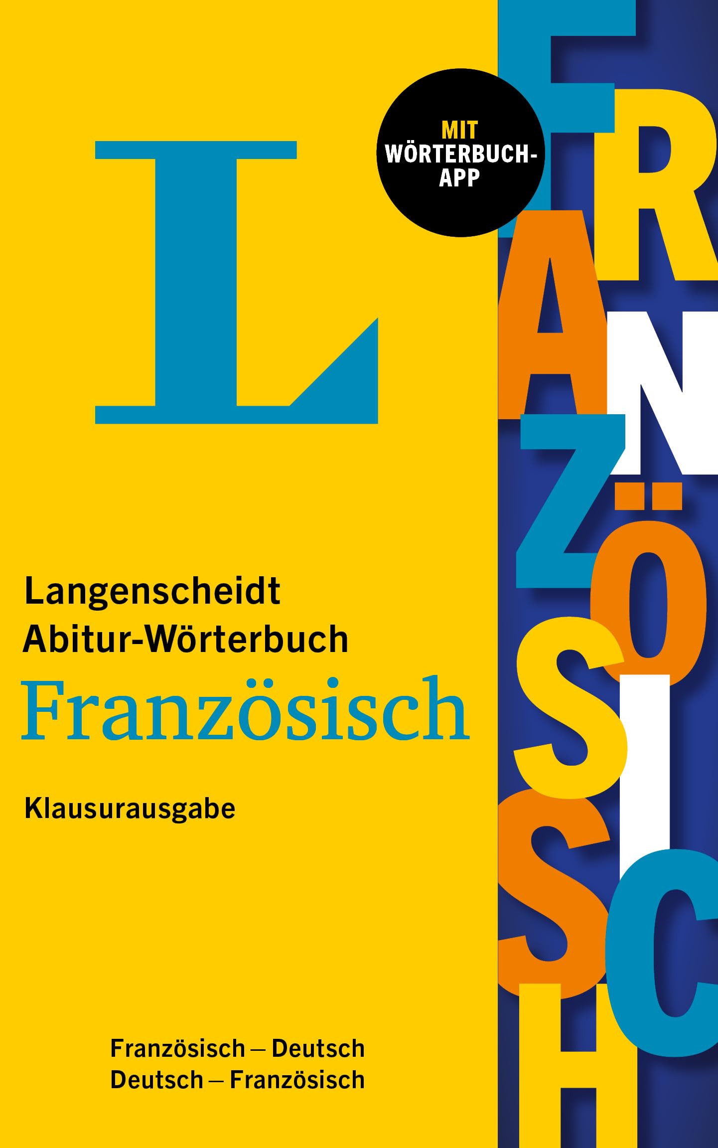 Langenscheidt Abitur-Wörterbuch Französisch Klausurausgabe General education