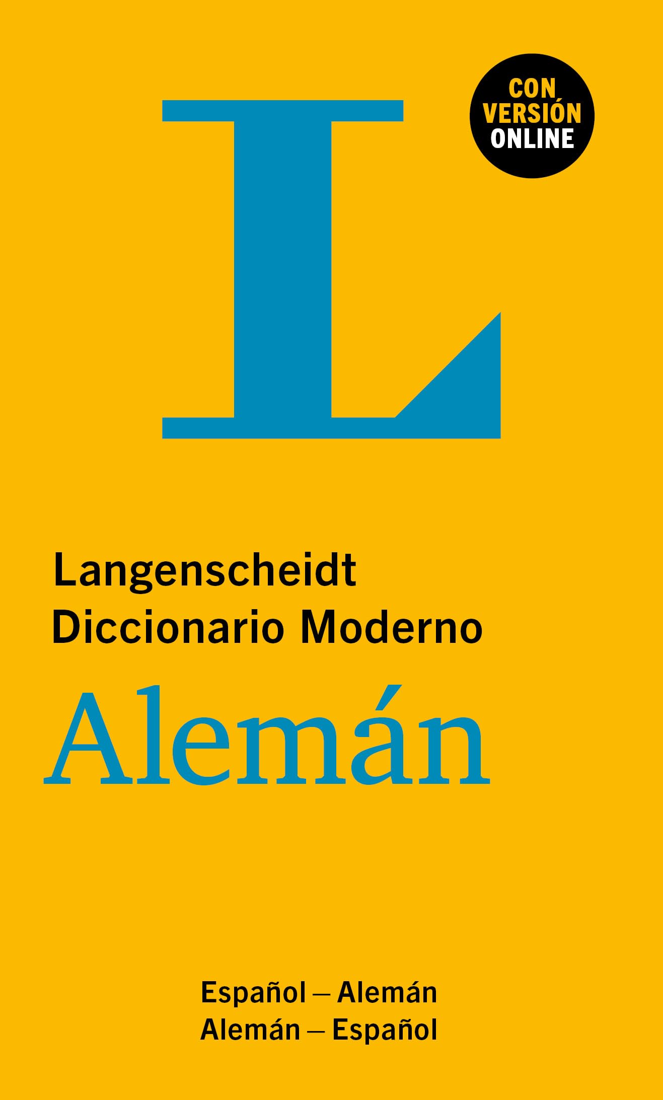 Langenscheidt Diccionario Moderno Alemán: Español-Alemán/Alemán-Español Foreign Languages ​​& Dictionaries