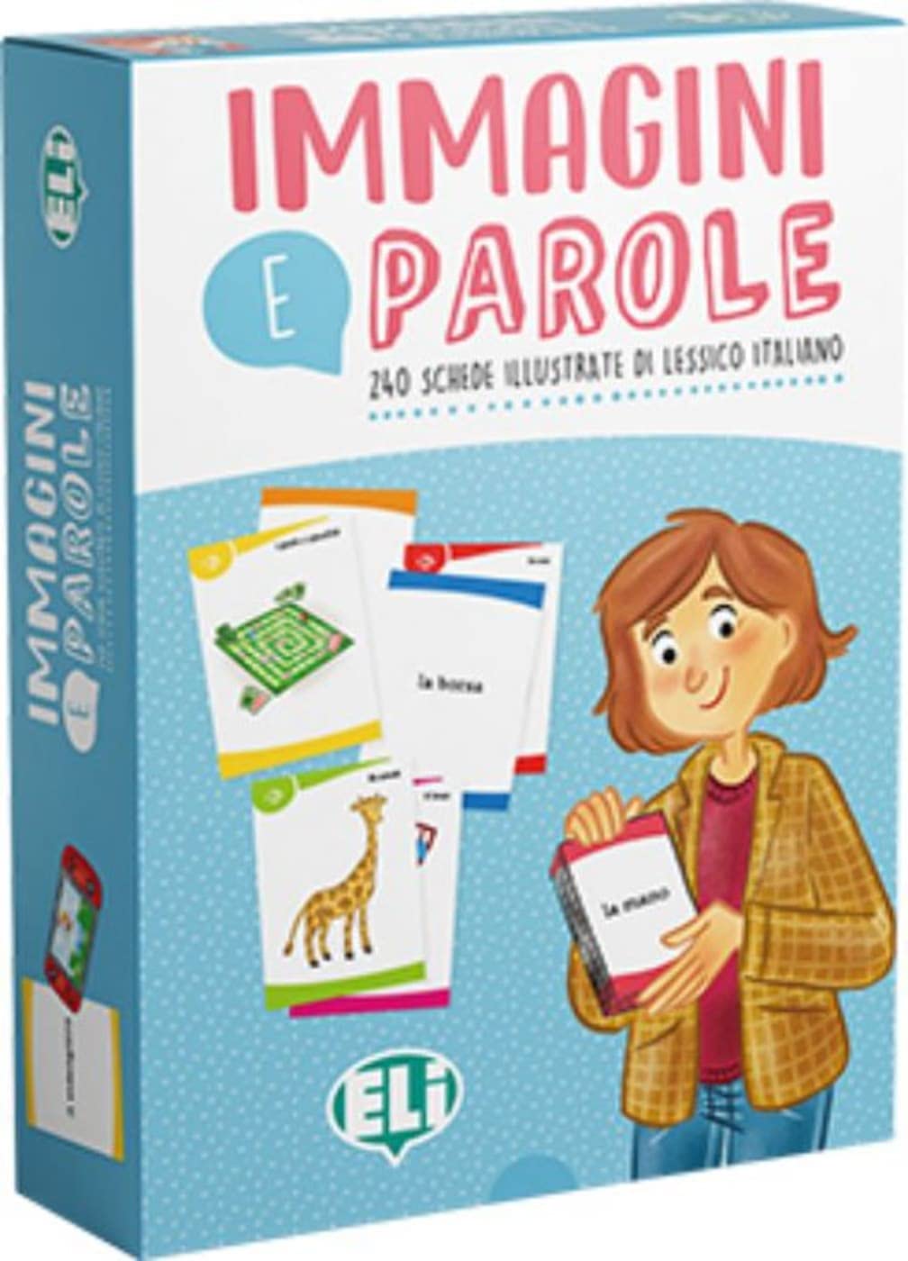 Immagini e parole: 240 illustrierte Lernkarten mit Anleitung (ELI Spiele: Spiele zum Sprachenlernen) Foreign Languages ​​& Dictionaries