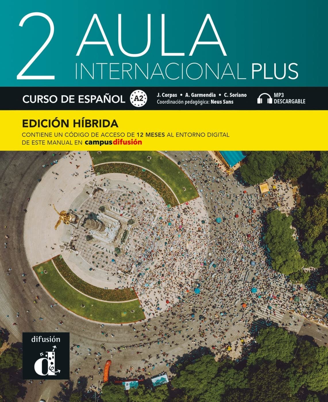 Aula internacional Plus 2 A2 - Edición híbrida: Edición internacional. Libro del alumno y cuaderno de ejercicios con audios y vídeos + código directo ... del manual en Campus Difusión (12 meses) Foreign Languages ​​& Dictionaries