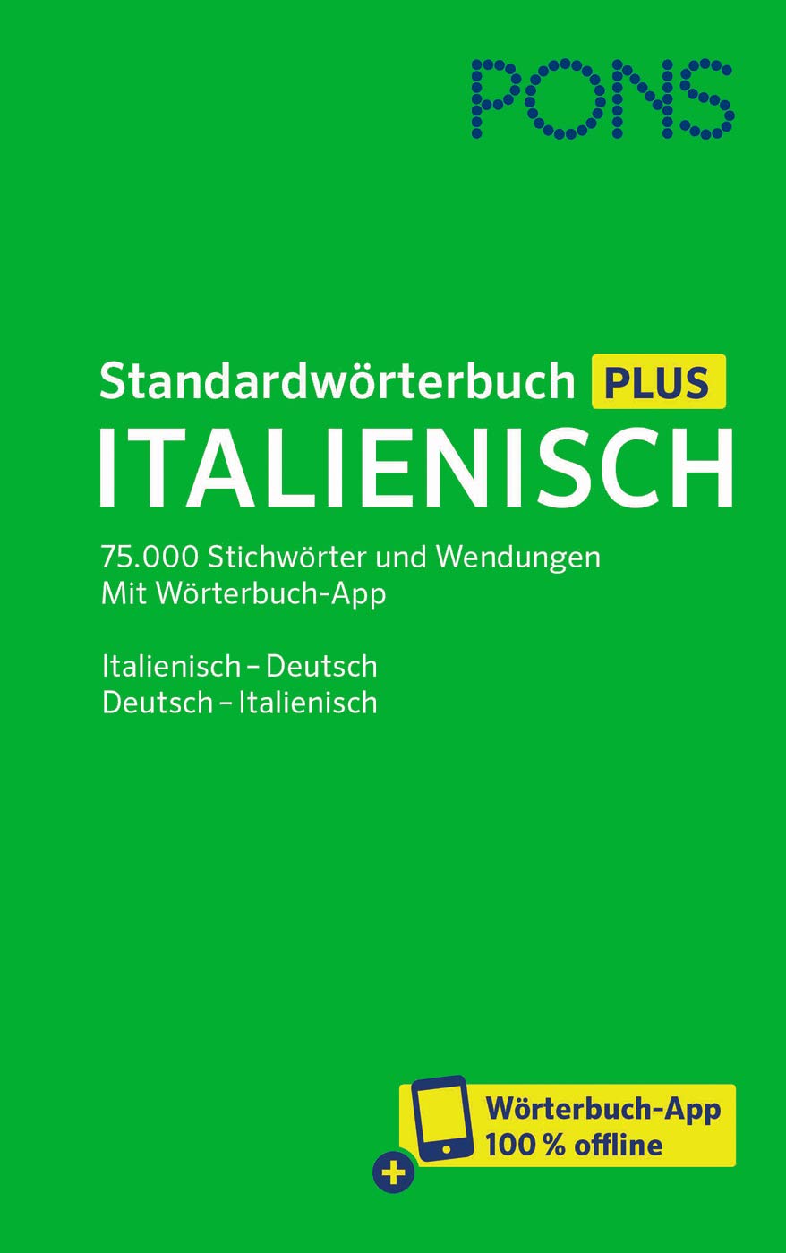 Product Image: PONS Standardwörterbuch Plus Italienisch