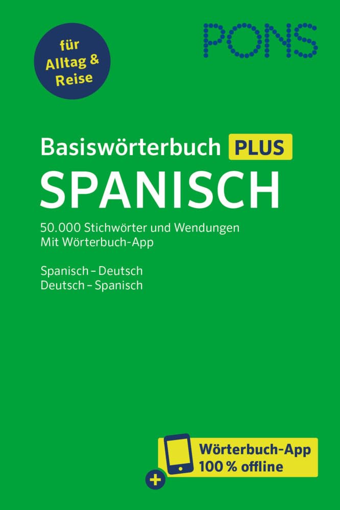 PONS Basiswörterbuch Plus Spanisch General education