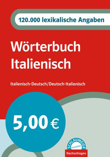 Schlaumeier: Das kleine Italienischwörterbuch. Italienisch-Deutsch /Deutsch-Italienisch Books