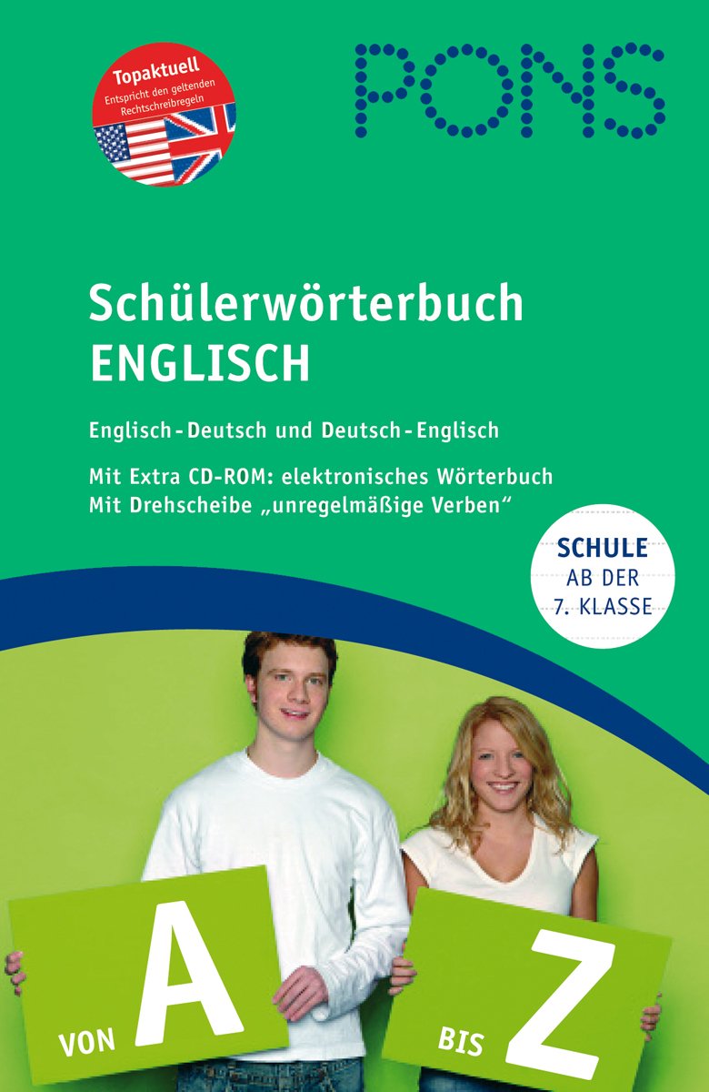 PONS Schülerwörterbuch Englisch. Englisch-Deutsch /Deutsch-Englisch Foreign Languages ​​& Dictionaries