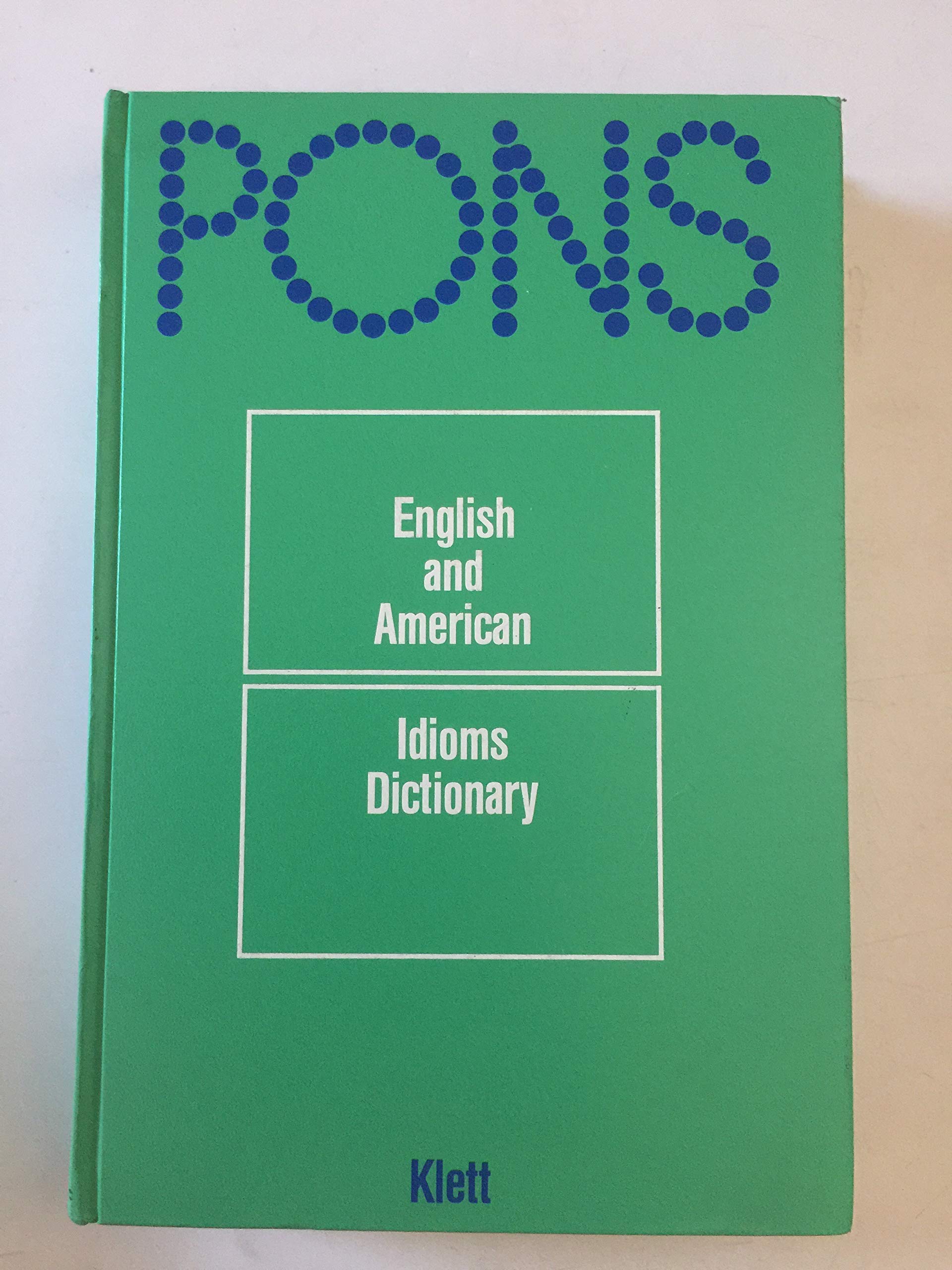 Product Image: English and American Idioms Dictionary