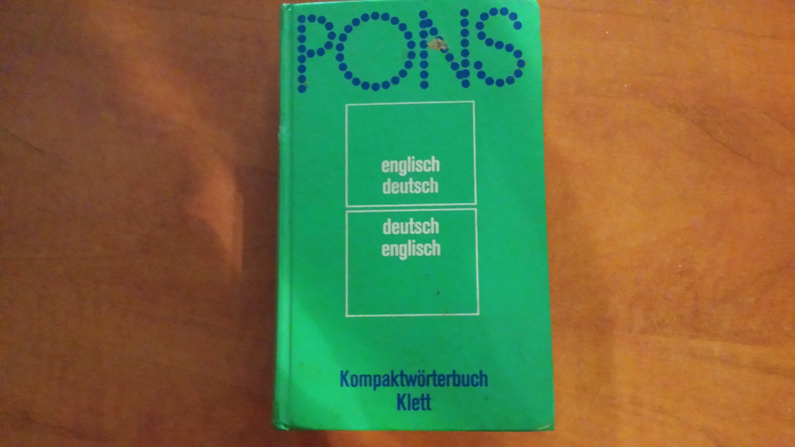 PONS Kompaktwörterbuch Englisch. Englisch-Deutsch /Deutsch-Englisch Foreign Languages ​​& Dictionaries