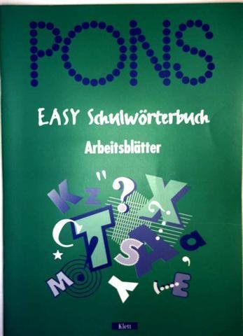Pons Easy Schulwörterbuch, Arbeitsblätter Books