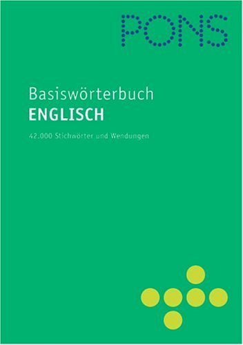 Product Image: PONS Basiswörterbuch Englisch. Englisch-Deutsch /Deutsch-Englisch
