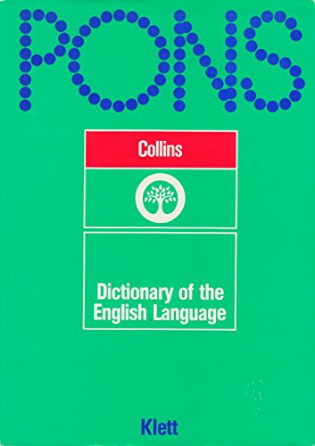 PONS Collins Dictionary of the English Language Foreign Languages ​​& Dictionaries