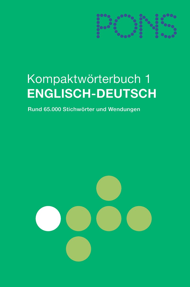 PONS Kompaktwörterbuch Englisch: Englisch-Deutsch Foreign Languages ​​& Dictionaries