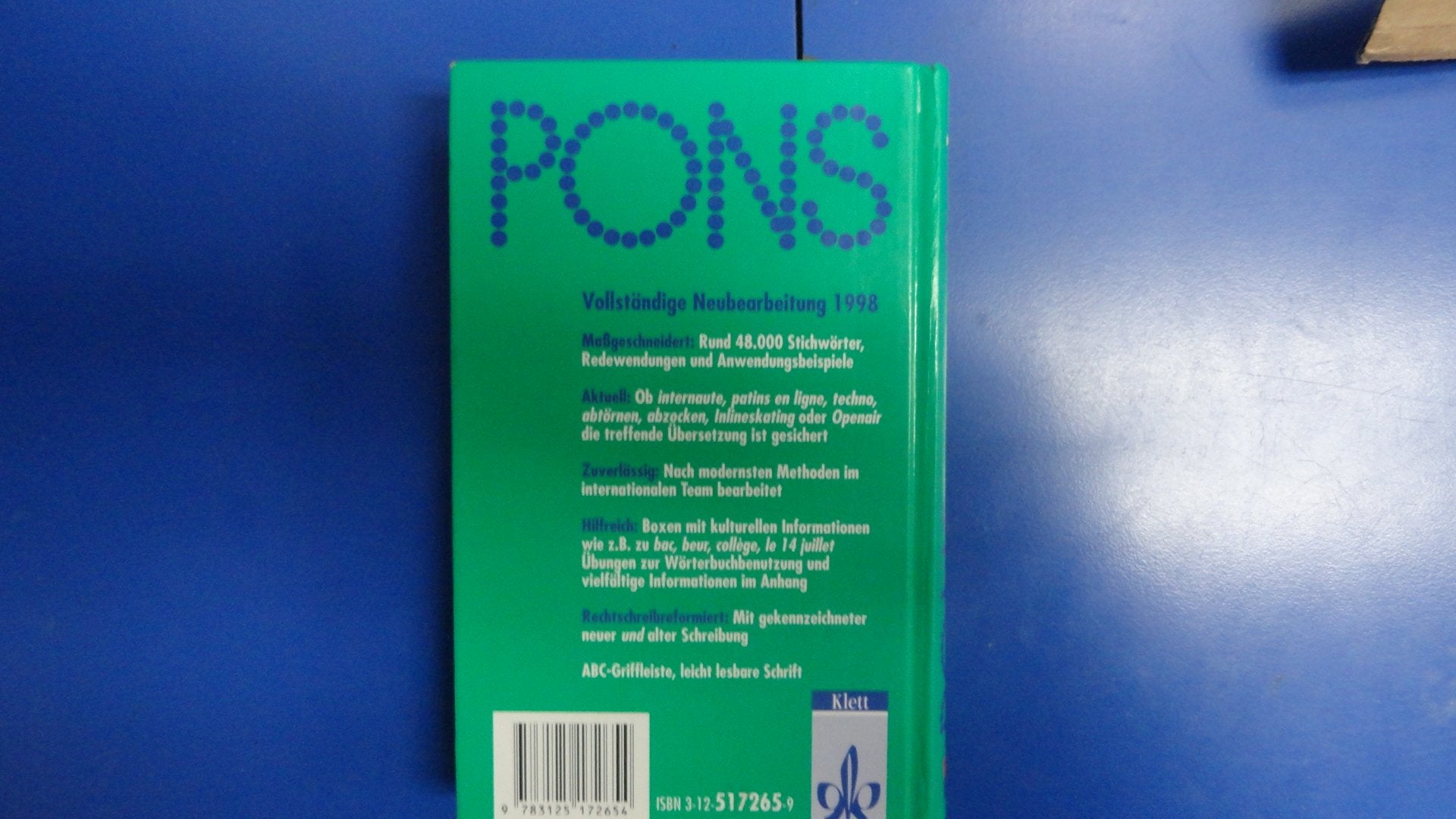 PONS Standardwörterbuch, Neubearbeitung mit reformierter Rechtschreibung, Collins Schülerwörterbuch Französisch Foreign Languages ​​& Dictionaries