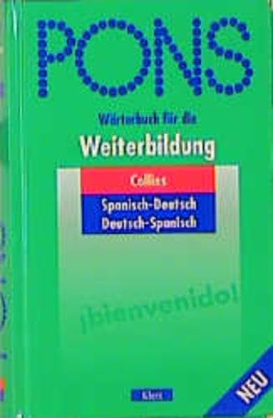 PONS Wörterbuch für die Weiterbildung, Collins Spanisch-Deutsch, Deutsch-Spanisch Foreign Languages ​​& Dictionaries