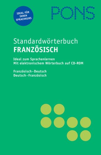 PONS Standardwörterbuch Französisch: Französisch-Deutsch /Deutsch-Französisch: Pons Standardwoerterbuch Franzosisch General education