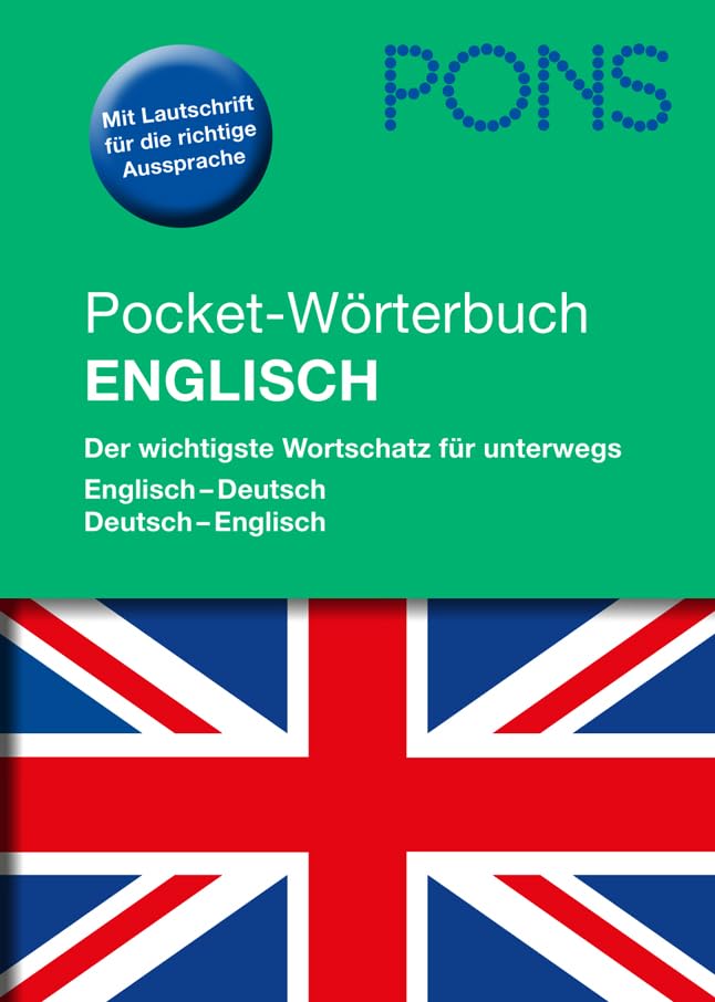 PONS Pocket-Wörterbuch Englisch: Der wichtigste Wortschatz für unterwegs. Englisch-Deutsch / Deutsch-Englisch Foreign Languages ​​& Dictionaries