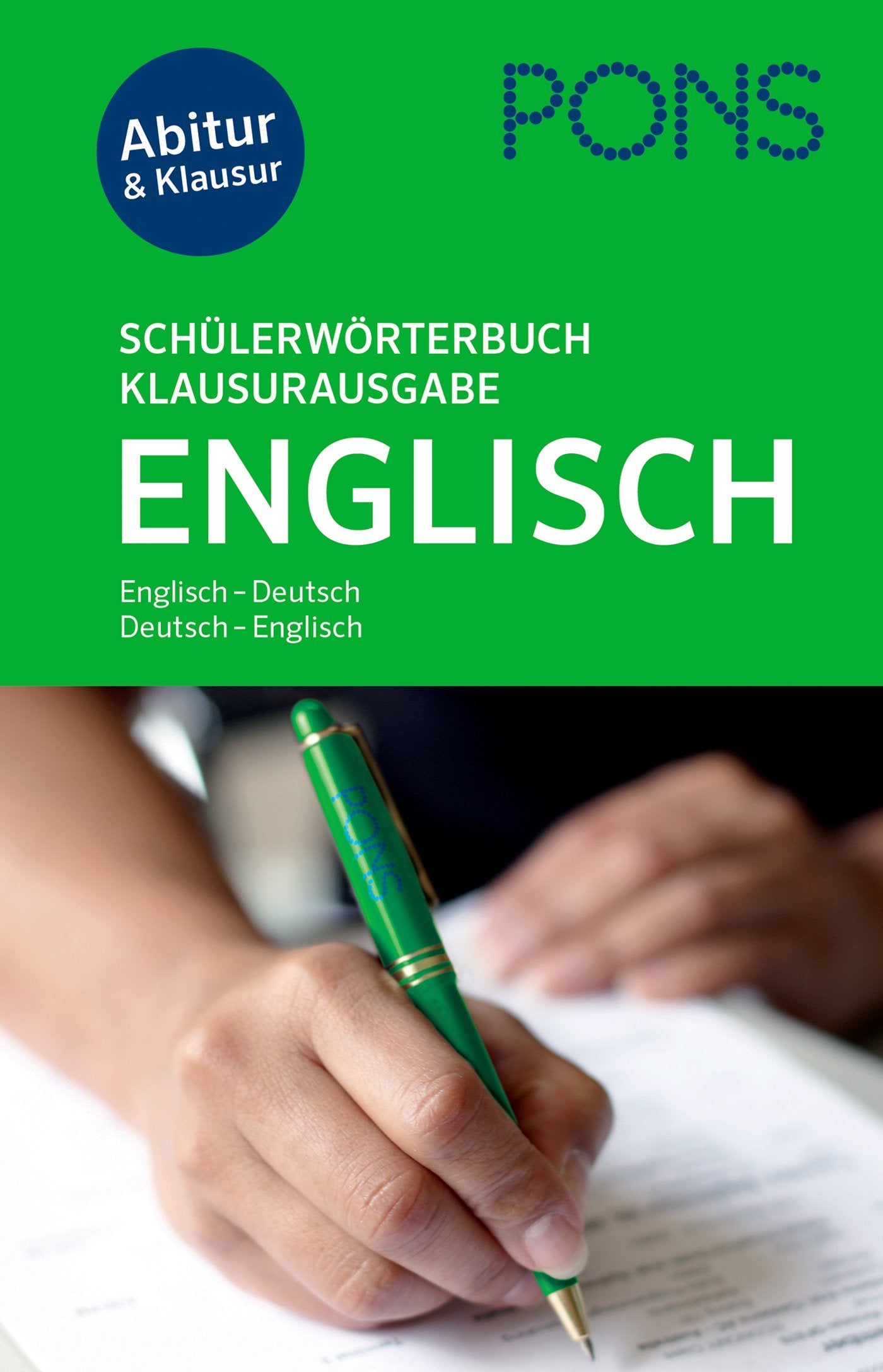 PONS Schülerwörterbuch Klausurausgabe Englisch General education