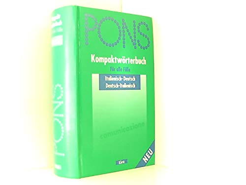 PONS Kompaktwörterbuch für alle Fälle: PONS Kompaktwörterbuch, Italienisch für alle Fälle Foreign Languages ​​& Dictionaries