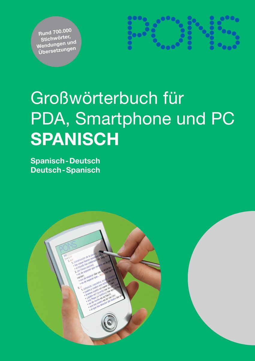 Product Image: PONS Großwörterbuch Spanisch (PC+PDA)