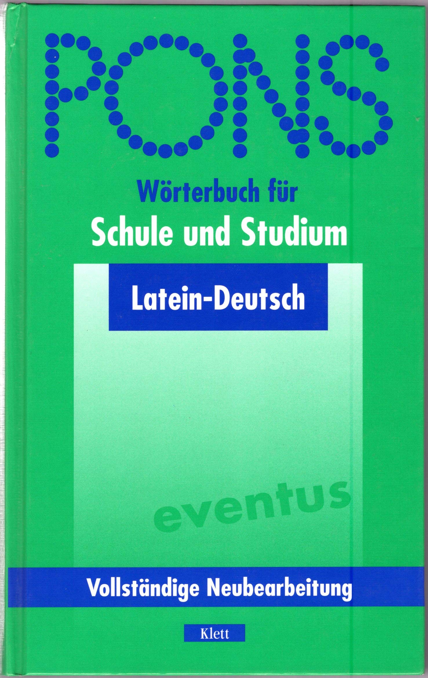PONS Wörterbuch für Schule und Studium / Lateinisch: Latein-Deutsch Foreign Languages ​​& Dictionaries