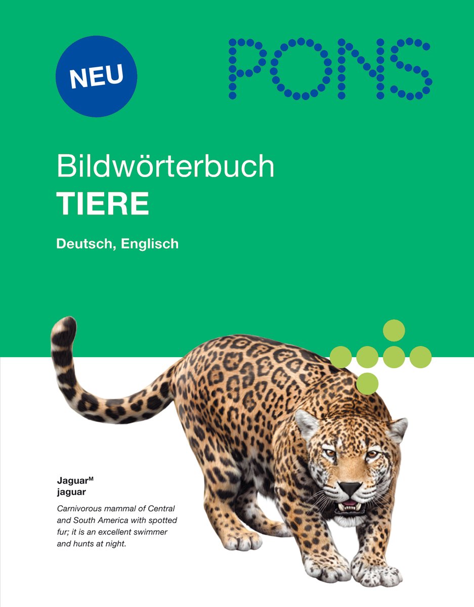 PONS Bildwörterbuch Tiere General education