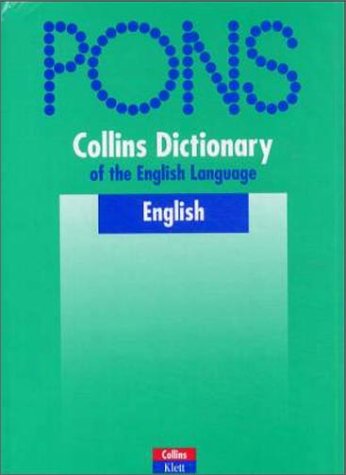 PONS Collins Dictionary of the English Language Foreign Languages ​​& Dictionaries