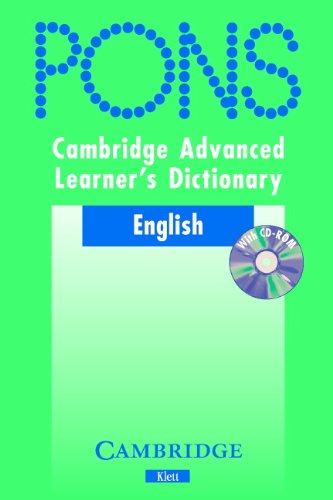 Cambridge Advanced Learner's Dictionary: Klett Edition Foreign Languages ​​& Dictionaries