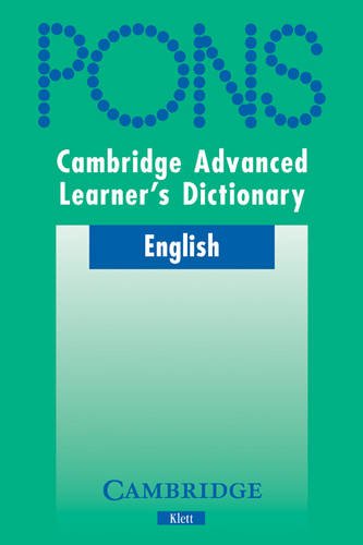 Cambridge Advanced Learner's Dictionary: Klett Edition Foreign Languages ​​& Dictionaries
