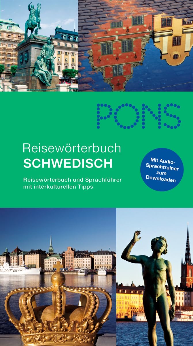 PONS Reisewörterbuch Schwedisch + MP3: Reisewörterbuch und Sprachführer mit interkulturellen Tipps Books