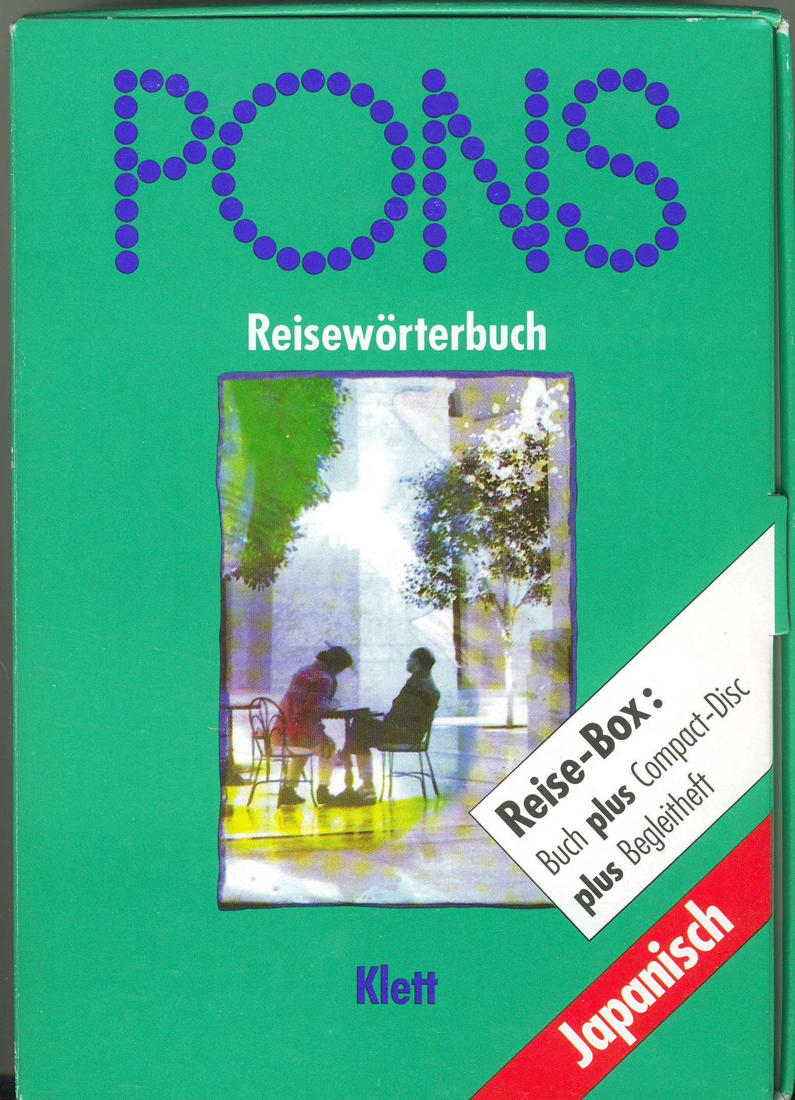 PONS Reisewörterbuch, m. CD-Audio, Japanisch Foreign Languages ​​& Dictionaries