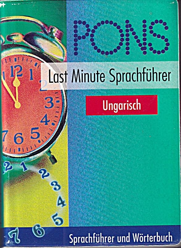 PONS Last Minute Sprachführer, Ungarisch Foreign Languages ​​& Dictionaries