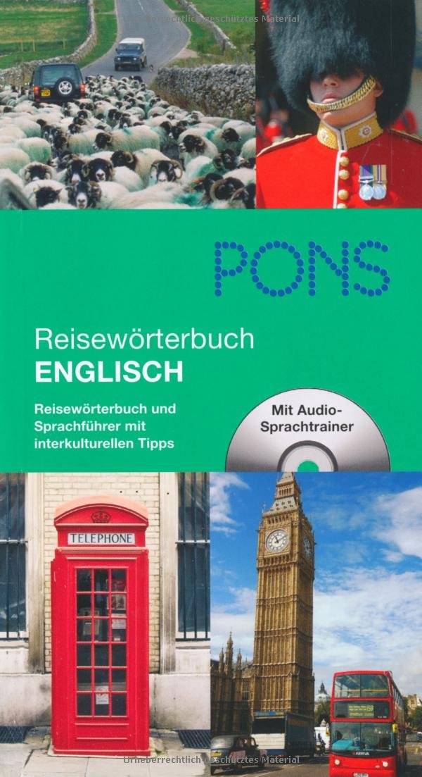 PONS Reisewörterbuch Englisch: Reisewörterbuch und Sprachführer mit interkulturellen Tipps Leisure, Home & Garden