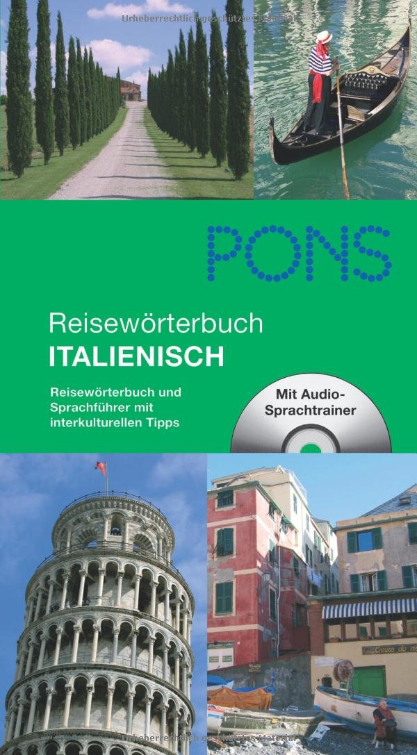 PONS Reisewörterbuch Italienisch: Reisewörterbuch und Sprachführer mit interkulturellen Tipps Leisure, Home & Garden