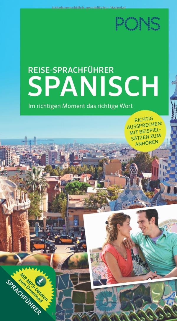 PONS Reise-Sprachführer Spanisch Leisure, Home & Garden