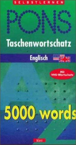 PONS Taschenwortschatz Englisch: Englisch-Deutsch /Deutsch-Englisch Books