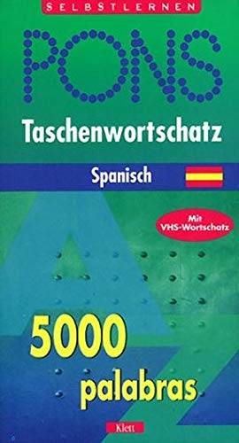 PONS Taschenwortschatz Spanisch: Spanisch-Deutsch /Deutsch-Spanisch Study Guides Books