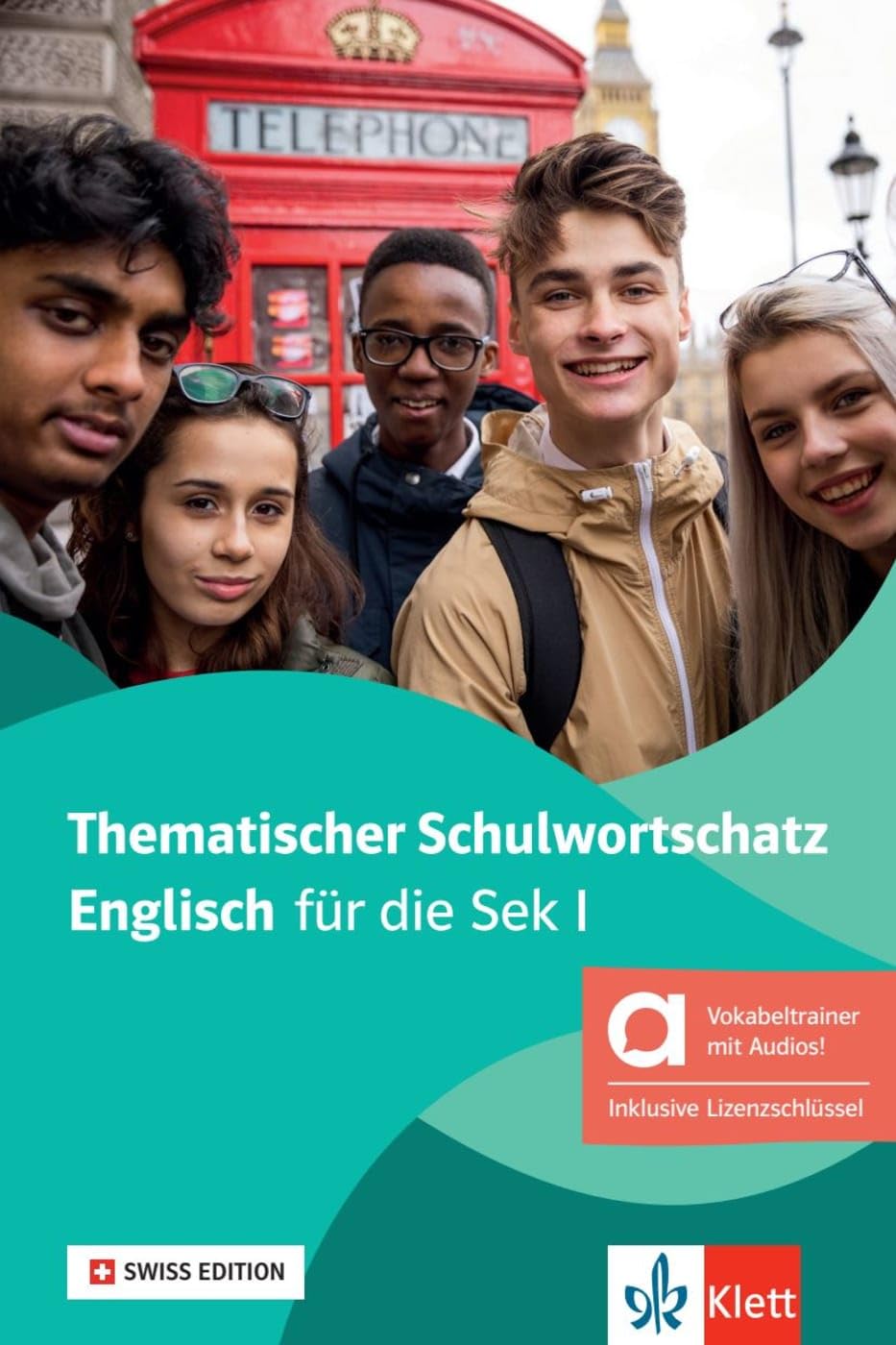 Thematischer Schulwortschatz Englisch - Swiss Edition - Hybride Ausgabe allango Foreign Languages ​​& Dictionaries