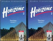 Etudes Francaises, Nouveaux Horizons, Bd.2, Texte, 2 Cassetten Books