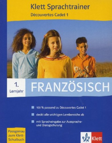 Klett Sprachtrainer Französisch. Découvertes Cadet 1. Lernjahr software