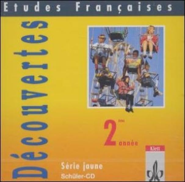Etudes Francaises, Decouvertes, Serie jaune, 1 Schüler-Audio-CD, 2e annee Foreign Languages ​​& Dictionaries