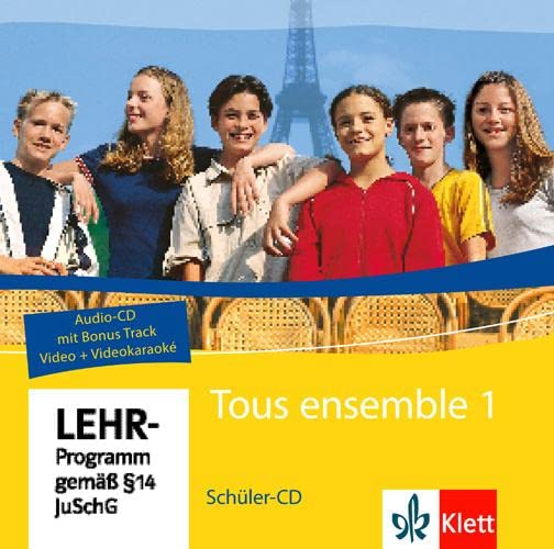 Tous ensemble 1. 2 Schüler-CD`s: Französisch als 2. Fremdsprache. Realschule / Gesamtschule: Band 1 Foreign Languages ​​& Dictionaries