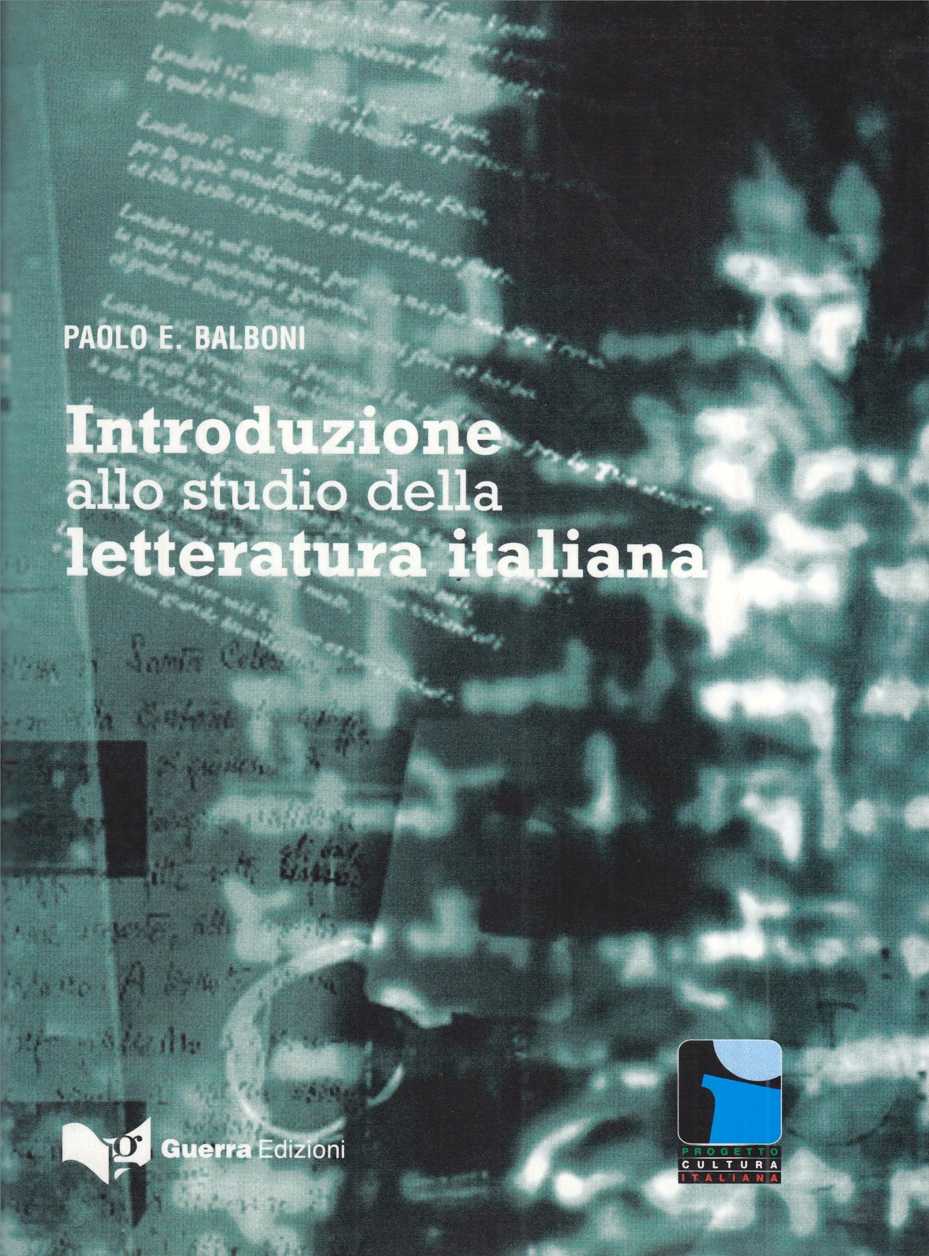 Introduzione allo studio della letteratura italiana Study Guides
